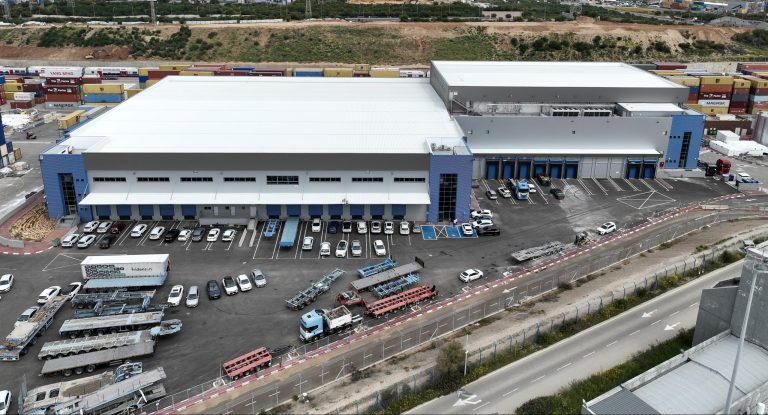פרויקט שרונים בהקמה — מבנה תעשייתי